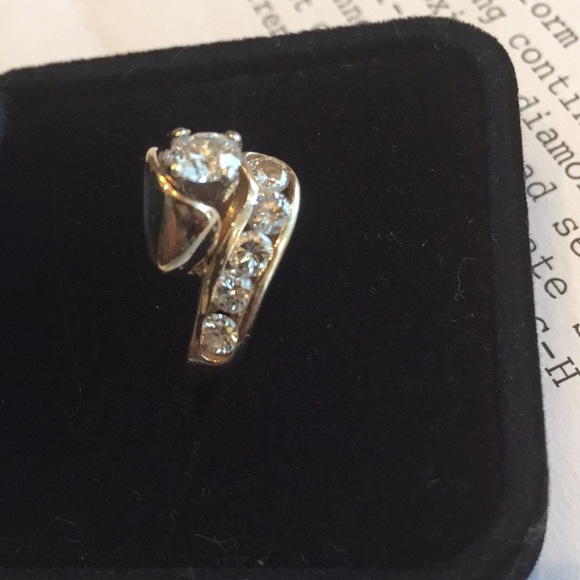 🎁Diamond Ring custom made size 6🎁 - Picture 3 of 8